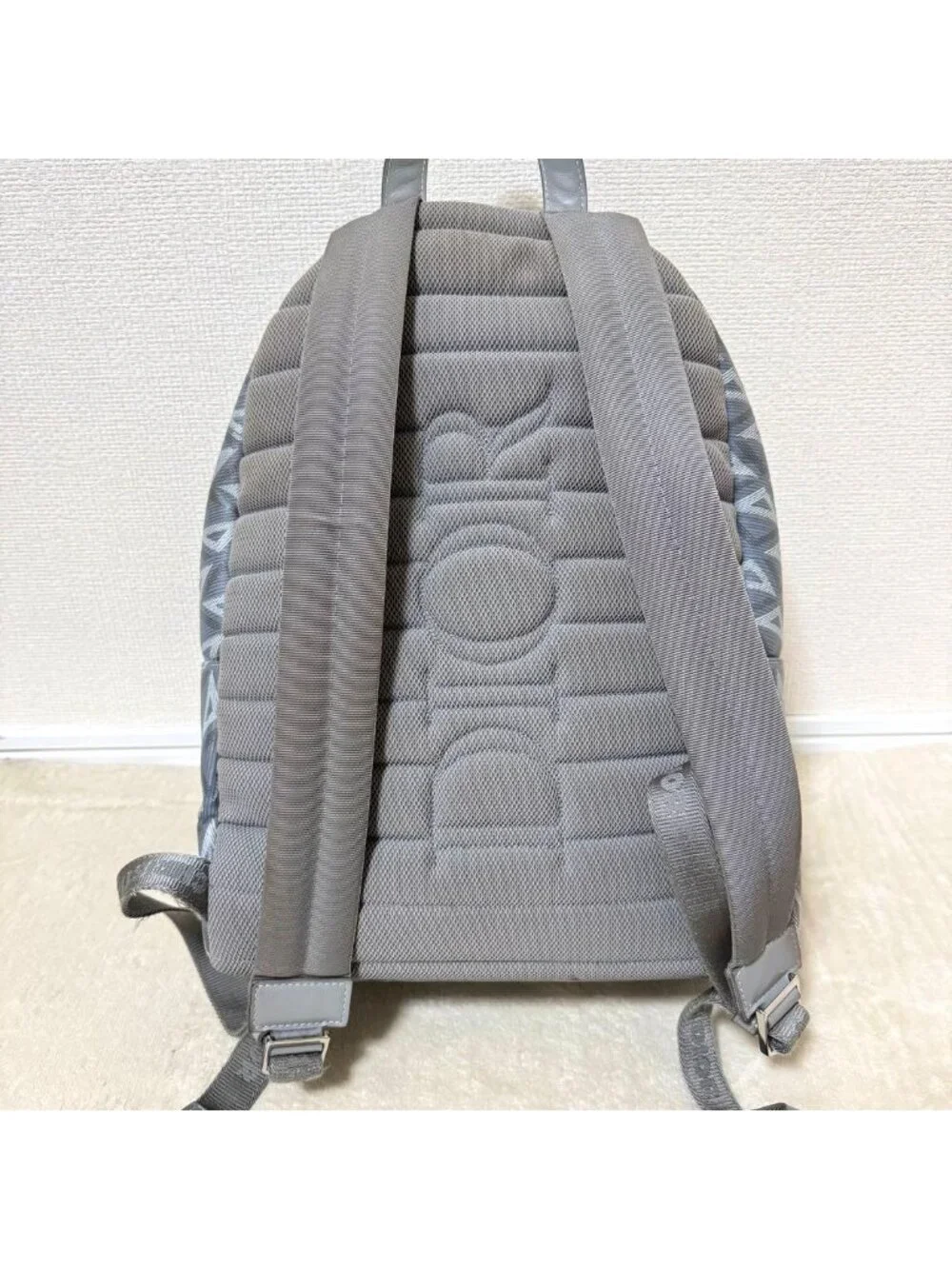 Dior Backpack CD Diamond Gray